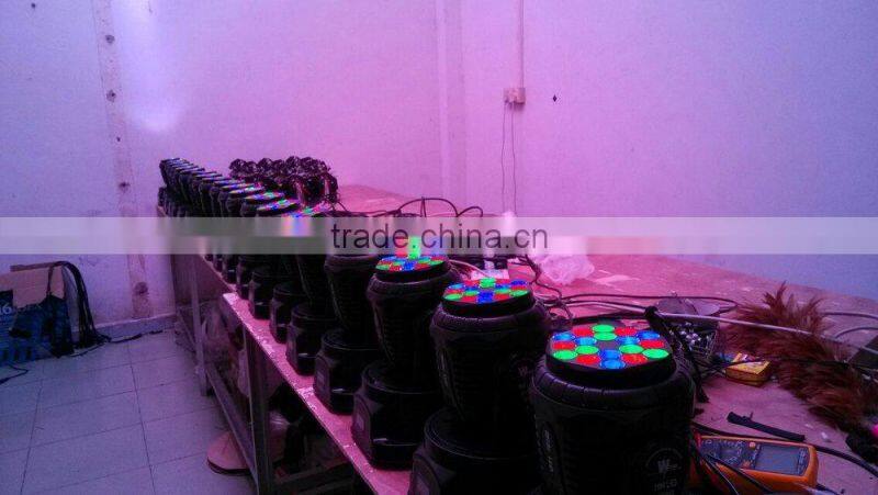 stage wash moving light RGB color mixing , 18 x 3W Led Moving Head Wash Bar lighting