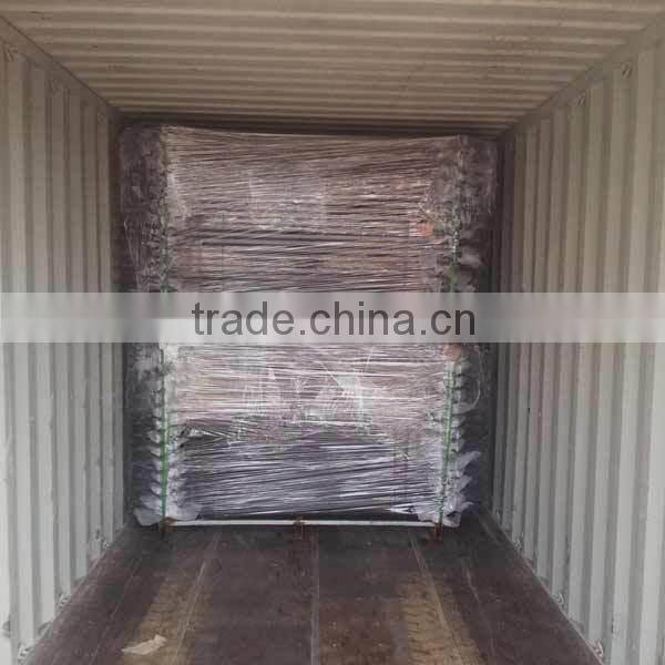 China Anping Black Backyard Metal Steel Iron Fence Designs for Philipines