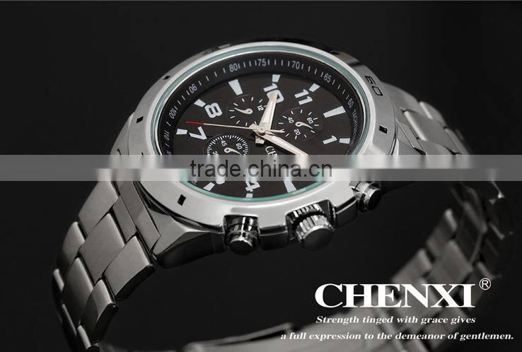 Made In China Factory Price japan movt Quartz watch stainless steel back
