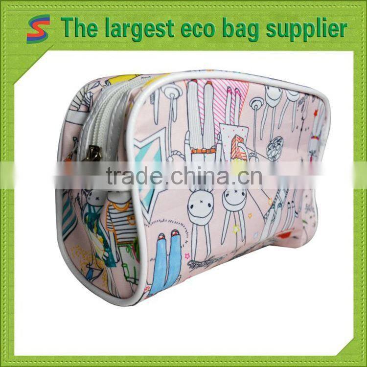Promotional clear pvc cosmetic bag