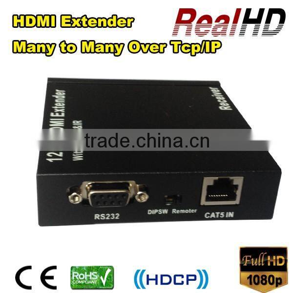 2016 China Best Selling 16x16 120m RS232 HDMI Extender by cat5e/6 Over TCP/IP