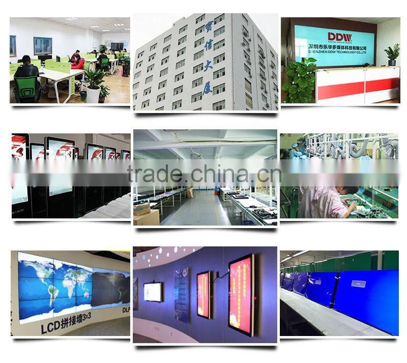 Shenzhen DDW Touch screen totem standalone i3/i5/i7 PC digital signage 46" kiosk