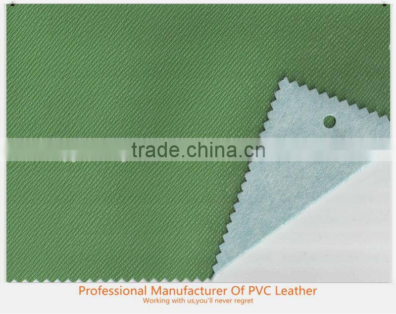 Vacuum Grain Embossing PVC Leather