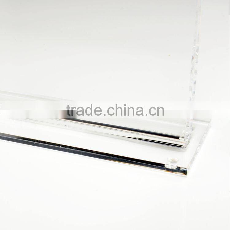 Double Side Clear Acrylic Frame