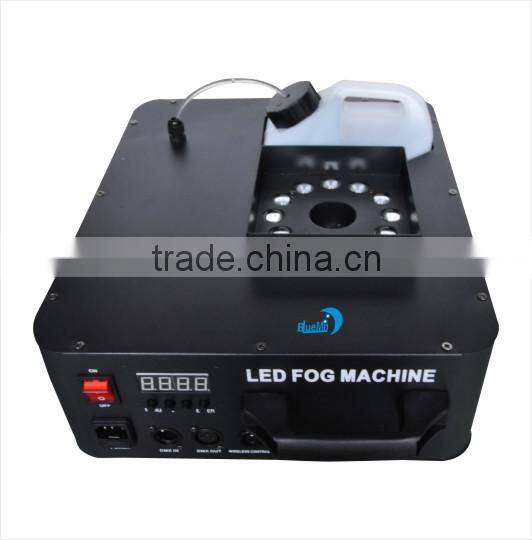 1500w RGB gas column machine led light fog machine