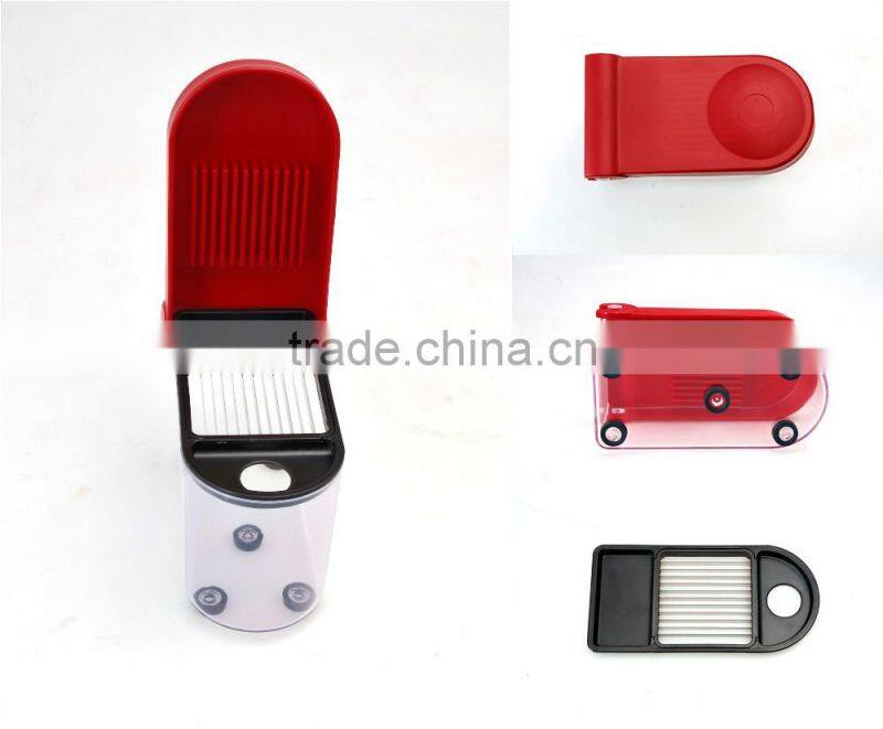 PP+PS+S/S 15.5*8*9.5 Kitchen tools mushroom slicer/vegetable slicer