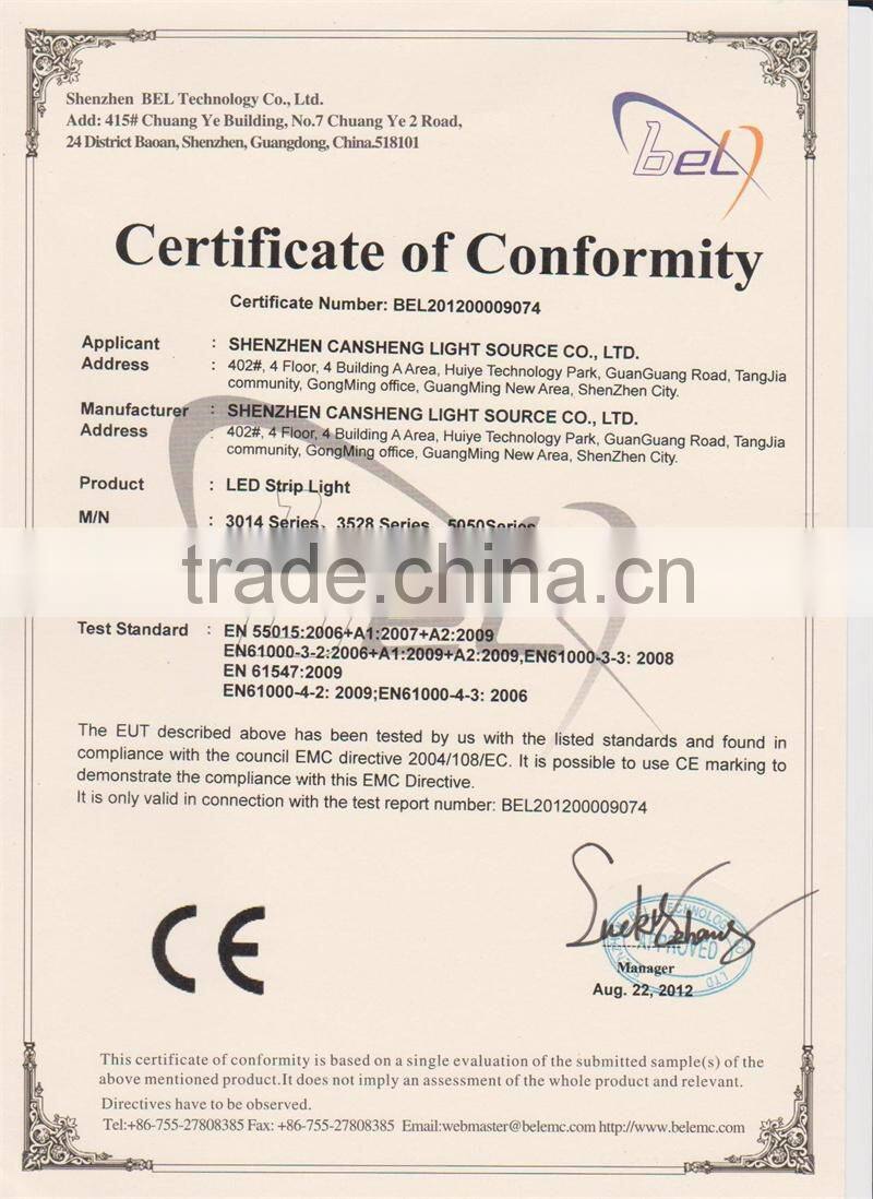 SMD3528 240D double line warm white led strip light