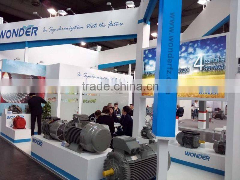 three phase removable feet standard efficiency aluminum housing induction motor IE1