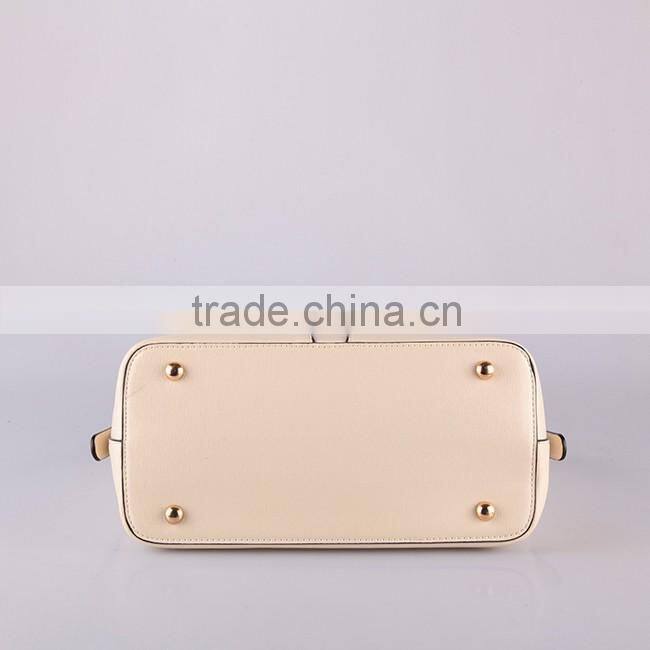 4121 Factory Price Beige Practical PU Material Modern Lady Purse