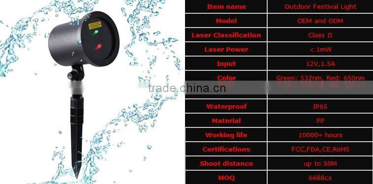 Wedding Chritams decoration light show twinkling star light laser showers for sales