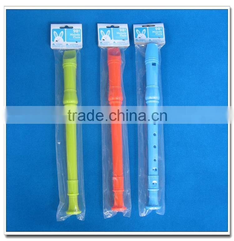 Promotional 8 hole plastic flute for childrens