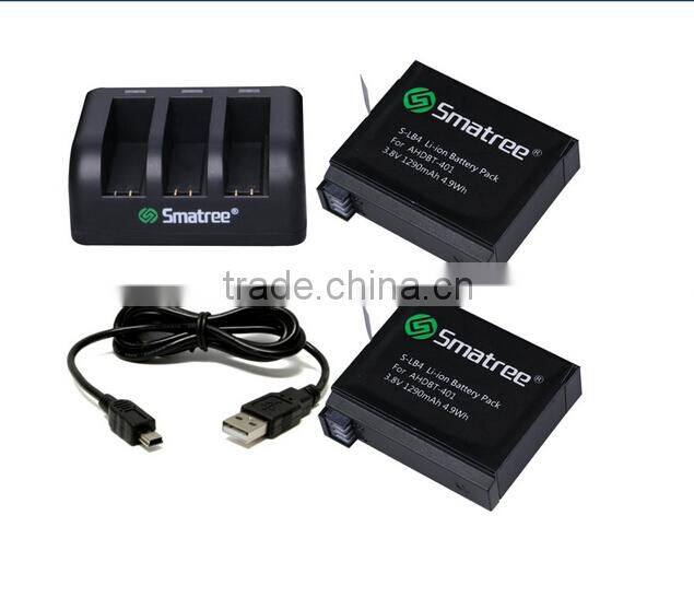 hot selling multi camera go pro battery charger