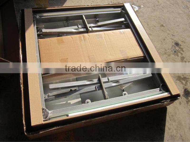 Modern Extension Glass Dining table