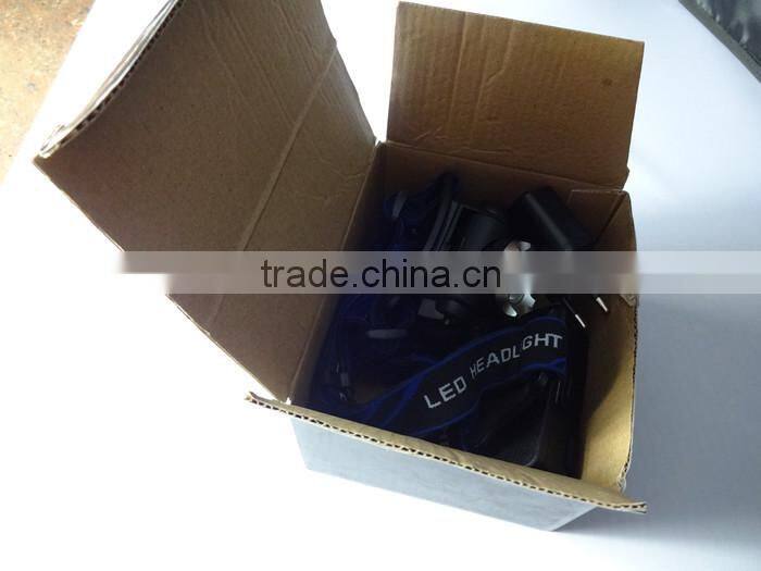 high power led car headlight, battery powered led headlight, rechargeable bicycle headlight head flashlight