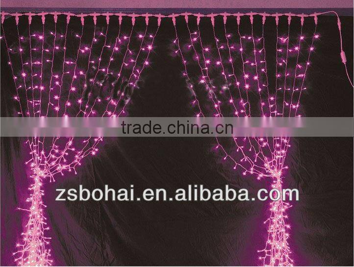 yellow quanlity led light curtain