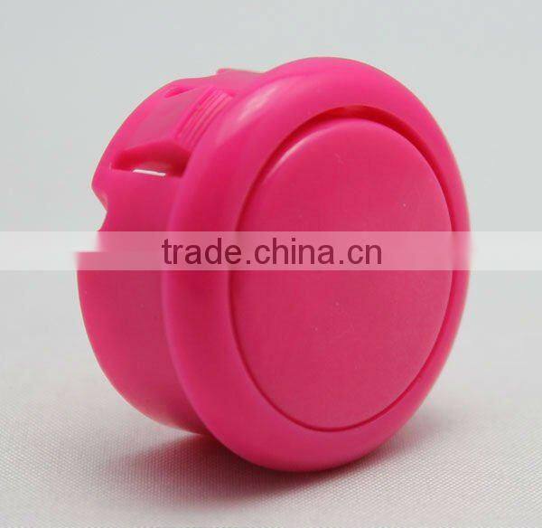 30mm blue plastic arcade game machine push button electric pushbutton switch Momentary game rocker accessories