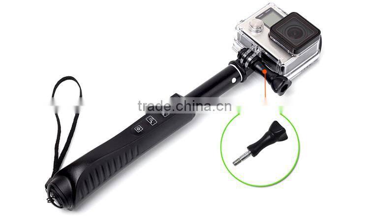 Portable selfie stick bluetooth wireless monopod for mobile phone digital camera