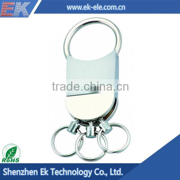 China customized fashion wholesale metal keychain