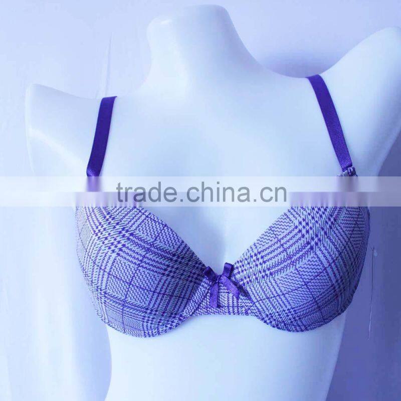 China bra factory OEM service girls underwear bra new design