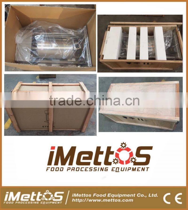 iMettos Electric sausage stuffer with 4 sausage nozzles