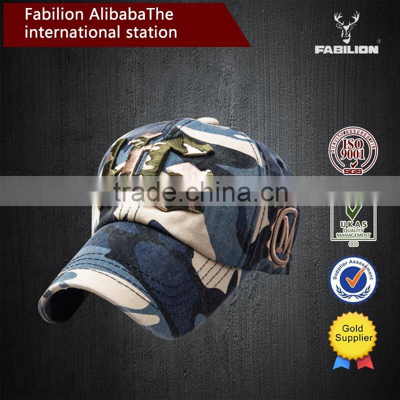 2015 Camouflage Stereo embroidery Leisure time of military cap