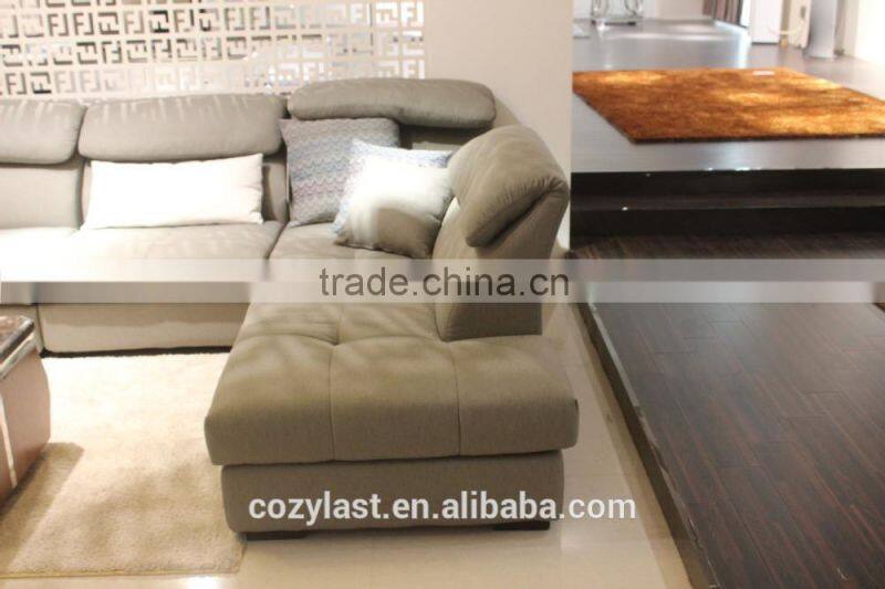 2015 living room furniture fabric sofa