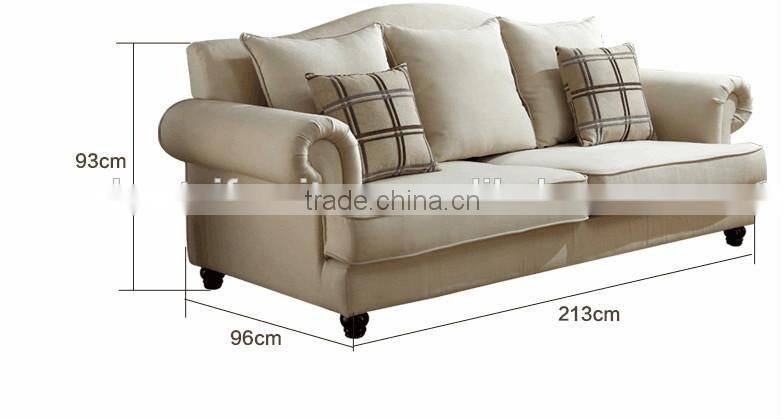 High Quality Modern Living Room American style Promotion Fabric Sofa