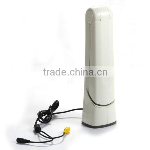 TV and Monitor Compatible Foldable Hand Free Helping Hand Desktop Magnifier with Led Lamp