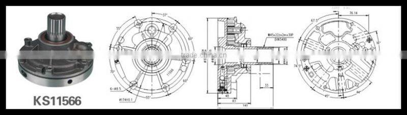 KS11566 transmission charge pumps agricultural machinery parts