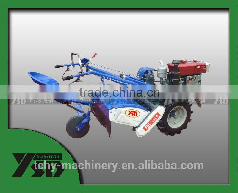 Single share plough for walking tgractor