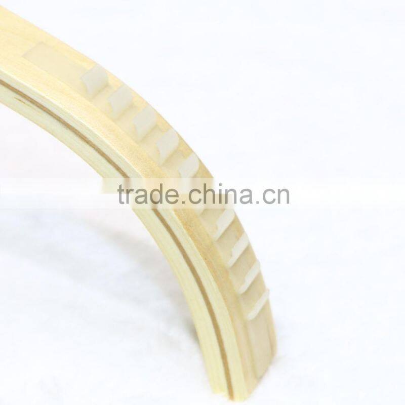 Wholesale fashionable wooden hanger for garment