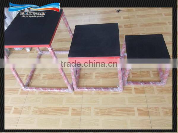 Plyometric box steel.