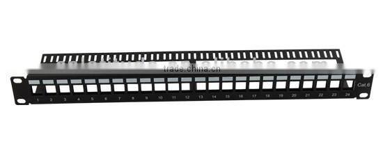 24 ports FTP blank patch panel