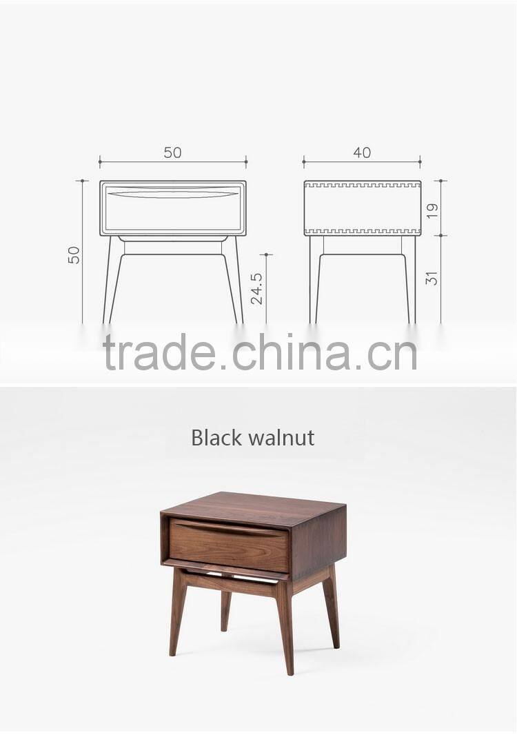 Best selling modern wood bedside simple bed table design