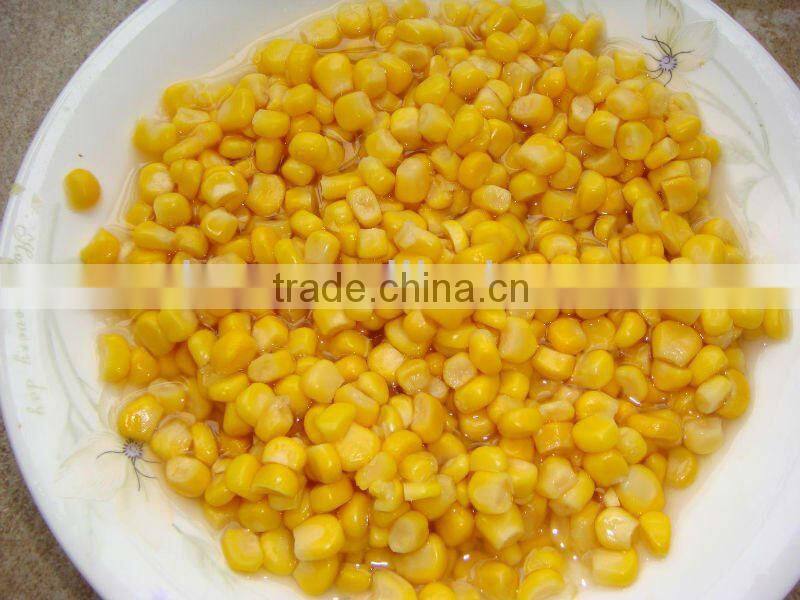 Canned Whole Kernel Sweet Corn DOMEE brand Yellow Corn