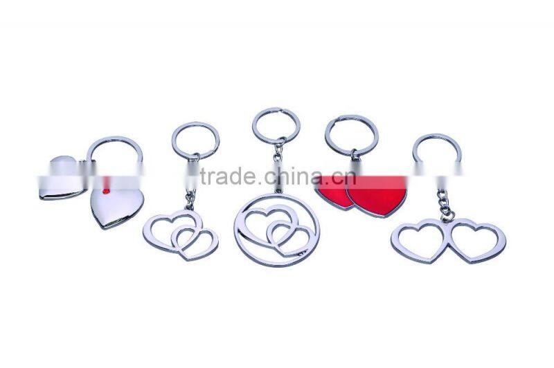 Wholesales High quality metal blank keychain as cheap giveaway