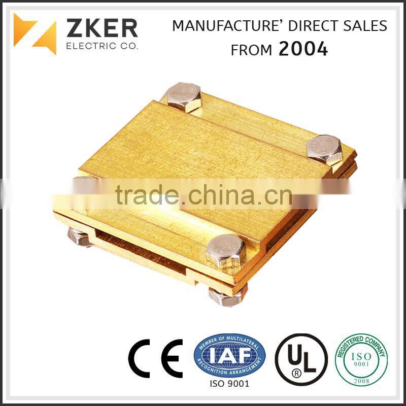 Copper Earth Rod Clamps with Brass or Copper Material