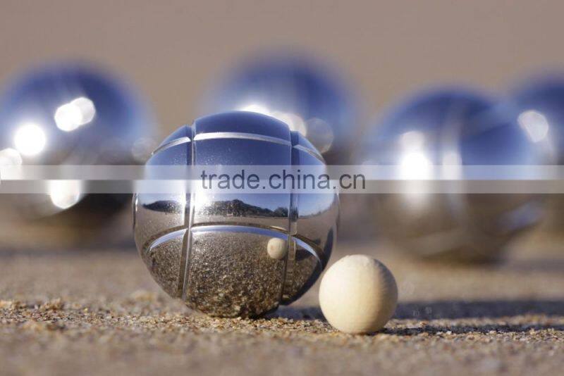 Hot sale 6pcs metal petanque boules garden game toy