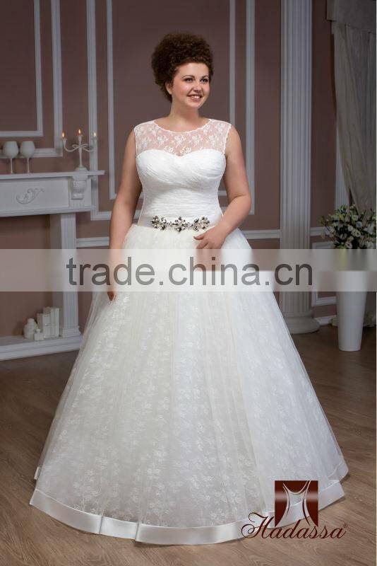 New collection Italy design Ball gown Wedding Dress / Bridal Gown Plus size