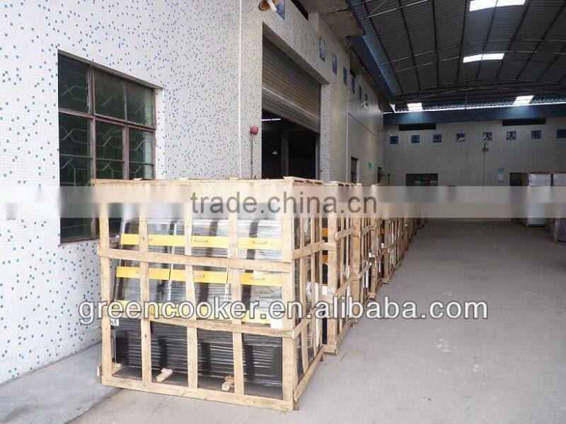 sliding glass front open cake display showcase