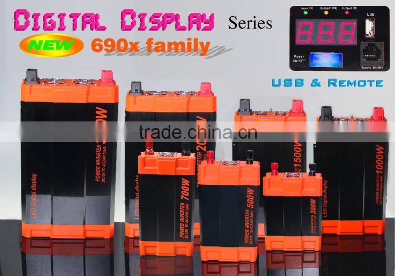 3000w 12v to 220v Modified Sine Wave Power Inverter with best quality