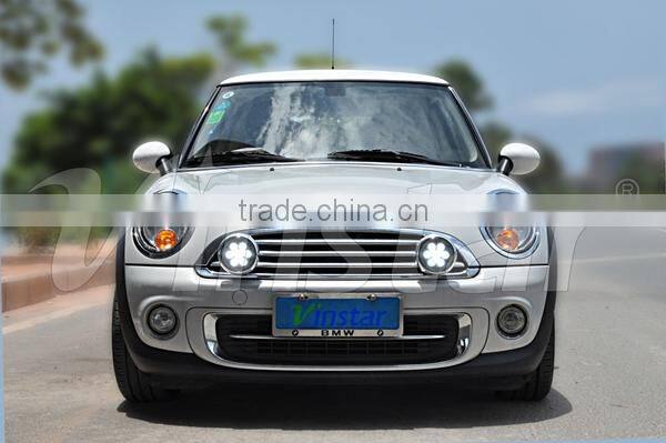 Black Chrome LED Fog Light for Mini Cooper LED Working Light for Mini Cooper LED DRL Fog Light for Mini Cars with CE E-Mark Cer