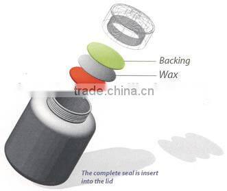 High barrier induction aluminum foil seal liner for pesticides bottle packaging