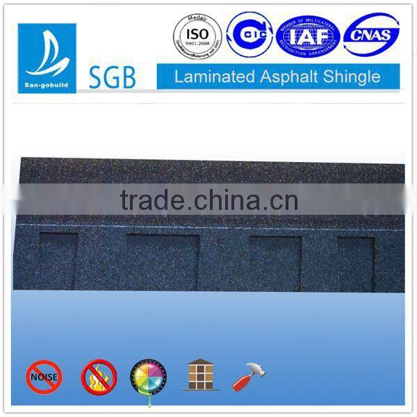 2015 New Design 5-tab Asphalt Shingle ,Fish-scale Asphalt Shingle,Bitumen Asphalt Shingle