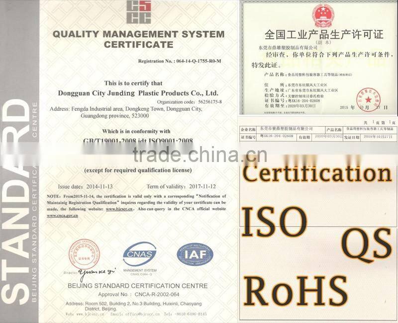 2016 New wholesale clamshell plastic fruit boxes from china