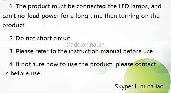 27-42V 620mA 9-12*3W plastic box led driver for led flood lighting