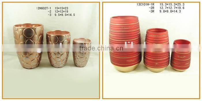 Wholesale price good quality china factory oval flower pot