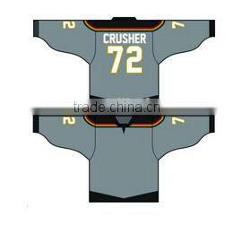100% polyester hot sale casual oem hockey jersey