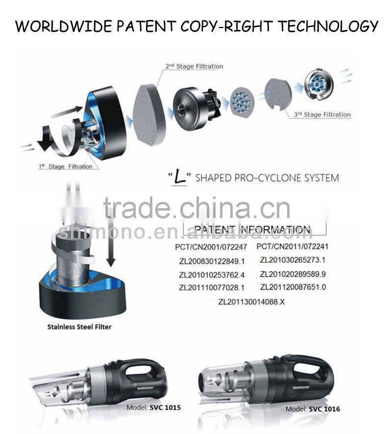 shimono cordless rechargeable mini powerful vacuum cleaner