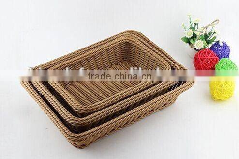 Hot selling wholesale high quality natural handmade decorative cheap wicker bread display basket